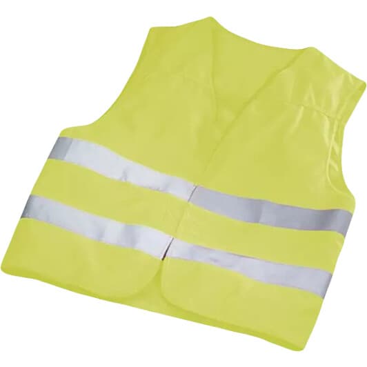 Жилет світловідбивний Mercedes-Benz / Smart жовтий з горизонтальними смугами