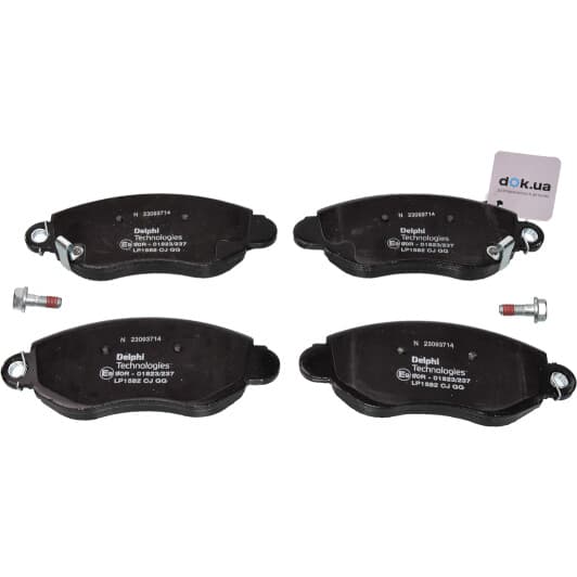 LP1582 Delphi Тормозные колодки