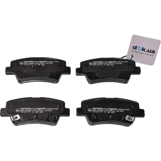 22-0886-1 Metelli Гальмівні колодки