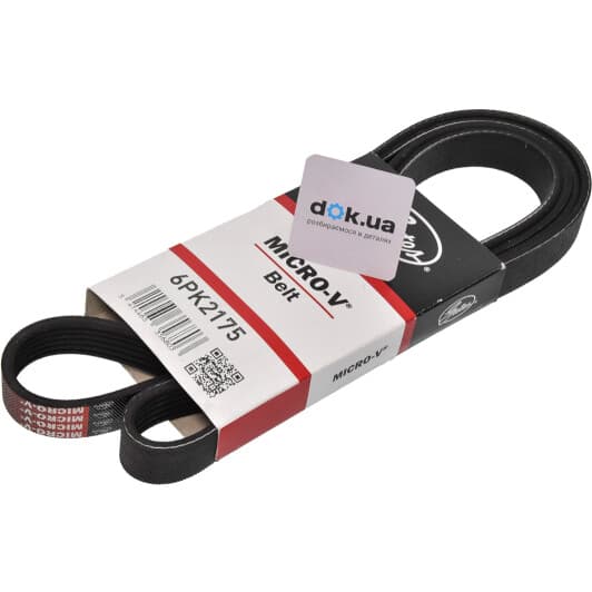 6PK2175 Gates Поліклиновий ремінь