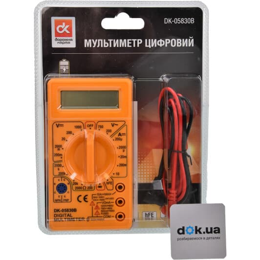 Мультиметр Дорожная Карта DK-05830B