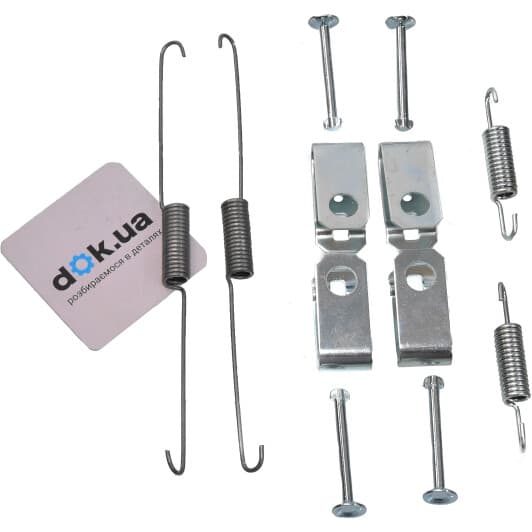 1050888 OJD (Quick Brake) Монтажный комплект барабанных тормозных колодок