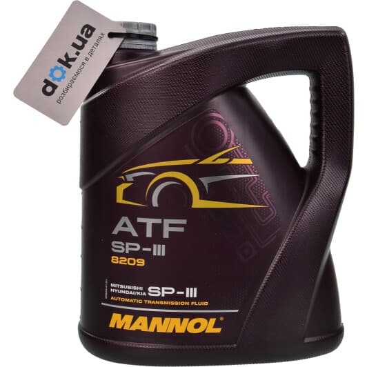 Трансмиссионное масло Mannol ATF SP-III синтетическое