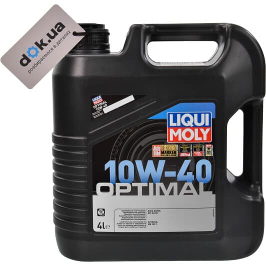 Liqui Moly Optimal 10W-40 (4 л) моторна олива