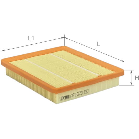 AF1620 Alpha Filter Воздушный фильтр для Chevrolet Nubira