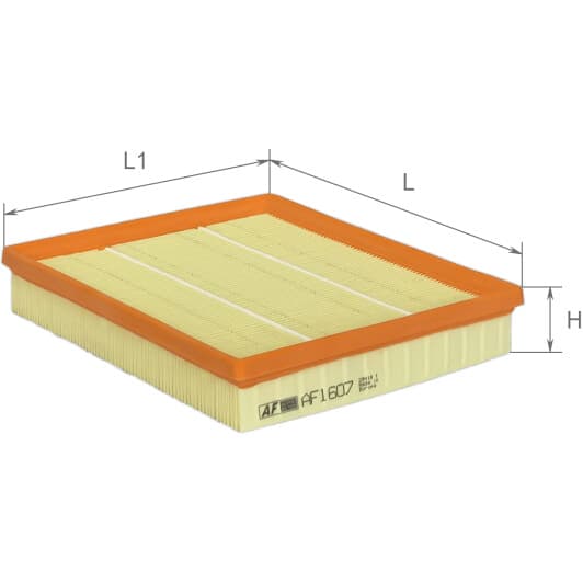 AF1607 Alpha Filter Воздушный фильтр для Ford Sierra