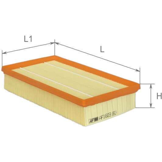 AF1603 Alpha Filter Воздушный фильтр для Mercedes E-Class