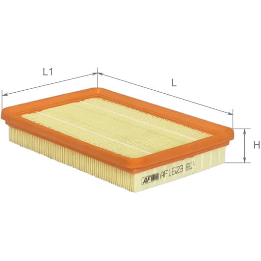AF1623 Alpha Filter Воздушный фильтр для Mazda E-Series