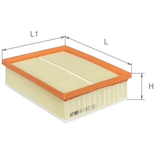 af1907 Alpha Filter Воздушный фильтр для Opel Vivaro