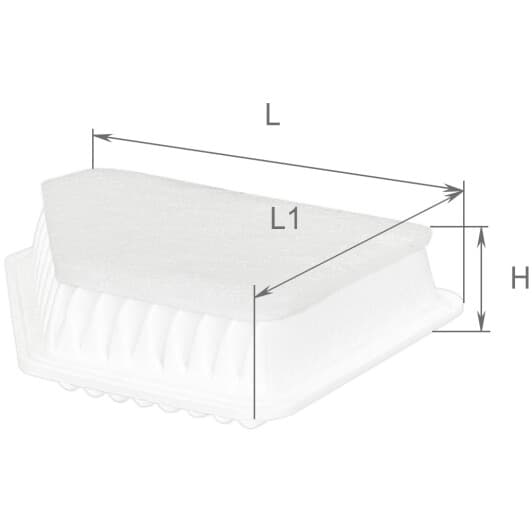 af1008 Alpha Filter Воздушный фильтр для Toyota Verso