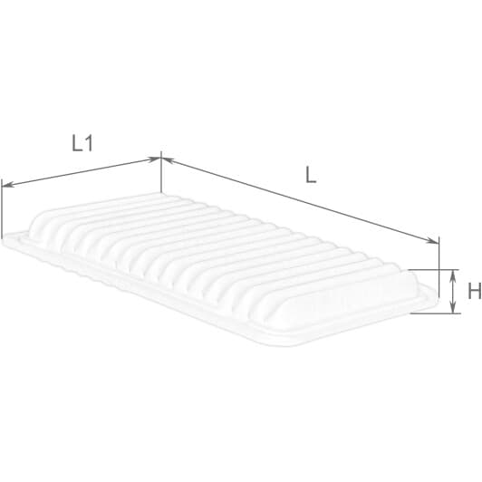 af1011 Alpha Filter Воздушный фильтр для Toyota Highlander