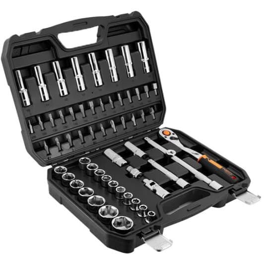 Набір бит та торцевих головок з тріскачкою Starline 10042 25 шт.