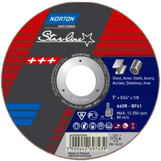 Круг отрезной NORTON GV66252838329 150 мм