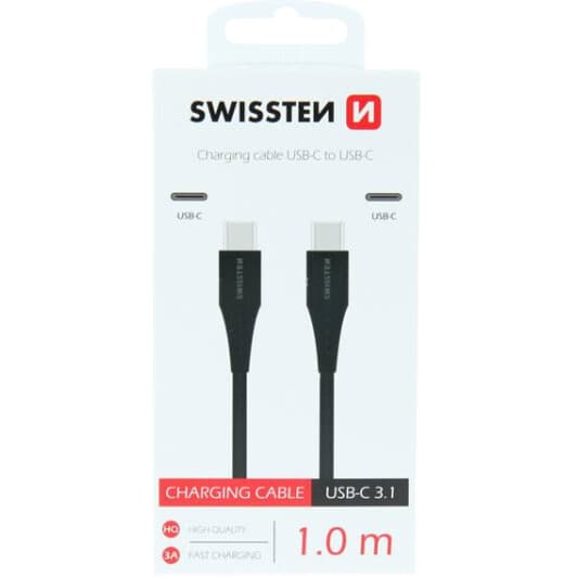 Кабель Swissten DOSWS71506515 type-C - type-C 1 м