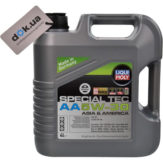 Liqui Moly Special Tec AA 5W-30 (4 л) моторна олива