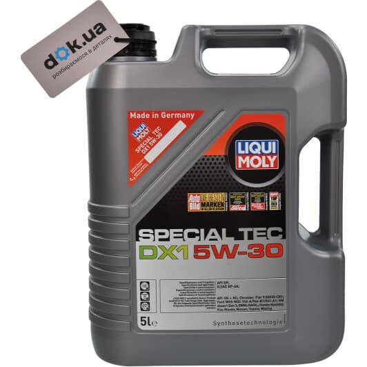 Liqui Moly Special Tec DX1 5W-30 (5 л) моторное масло