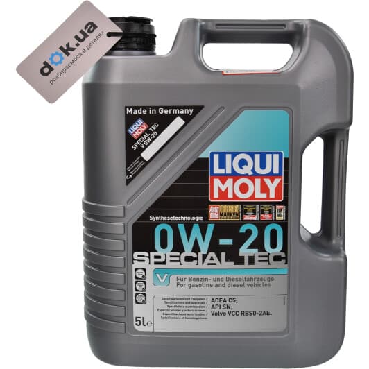 Liqui Moly Special Tec V 0W-20 (5 л) моторна олива