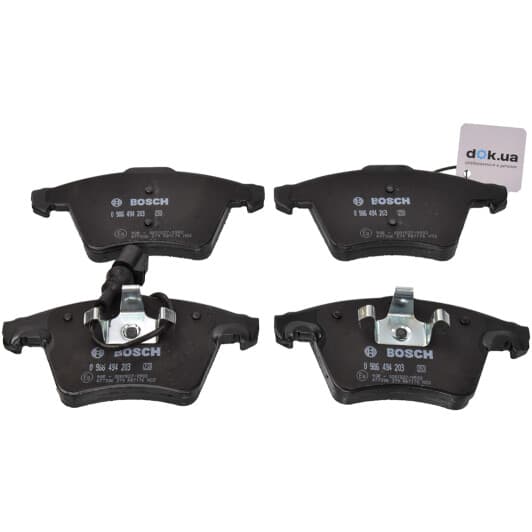 0 986 494 203 Bosch Гальмівні колодки