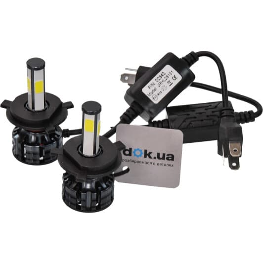 Автолампа Amio H4 P22d 38 W 02843