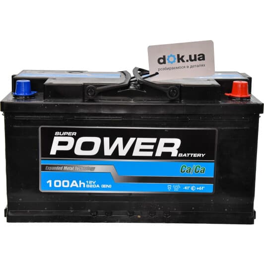 Акумулятор Power 6 CT-100-R Black 5752138