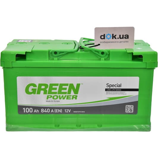 Акумулятор Green Power 6 CT-100-R Special 22364
