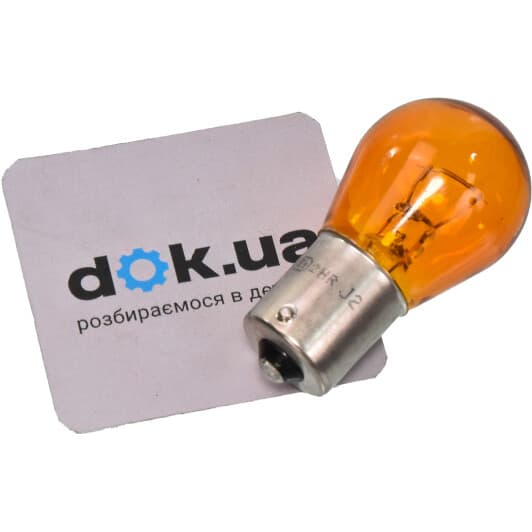 Автолампа Tesla Standard PY21W BAU15s 21 W оранжевая b52301