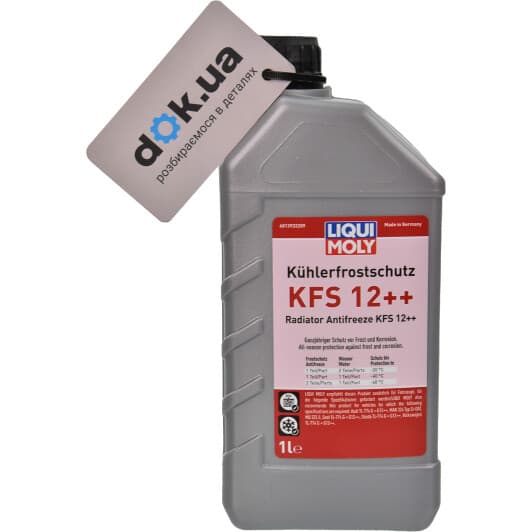 Liqui Moly G12++ красный концентрат антифриза