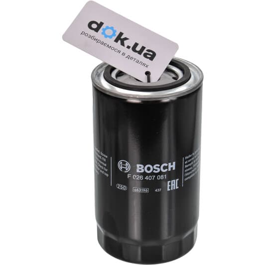 F 026 407 081 Bosch Оливний фільтр для Iveco Daily III