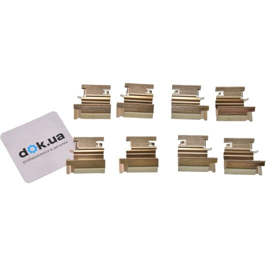 BBK1204 Borg & Beck Комплектующие дисковых тормозных колодок