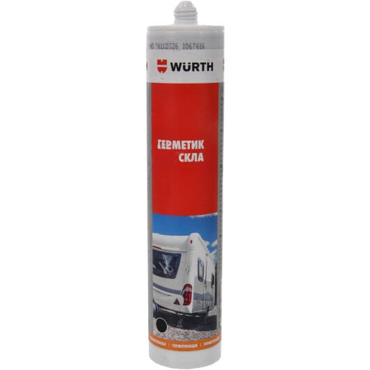 Würth Glass Sealant Removable герметик чорний (310 г)