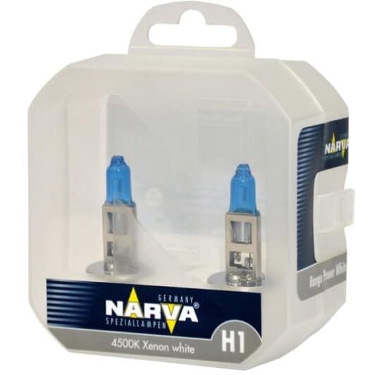 Автолампа Narva Range Power White H1 P14,5s 85 W прозрачно-голубая 48643
