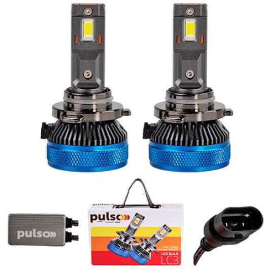 Автолампа Pulso LC3 HB3 P20d 65 W біла LC3-HB3