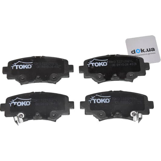 T2212021L TOKO Тормозные колодки для Mazda 3