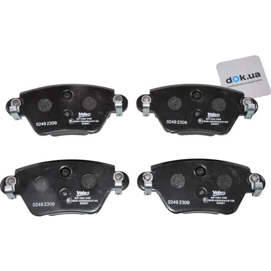 301434 Valeo Тормозные колодки