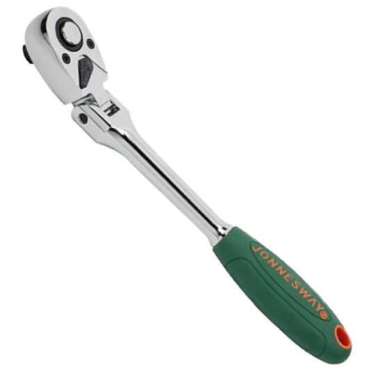 Тріскачка Jonnesway r5004 з шарніром 1/2" 72 зубця 288 мм