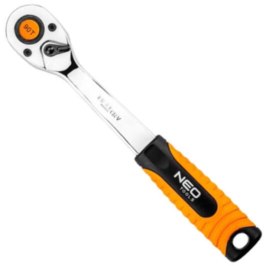 Трещотка Neo Tools 08-533 3/8" 90 зубцов 200 мм