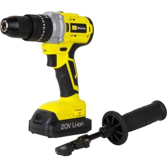 Шуруповерт Starline аккумуляторный ST-GPT01001 (1 аккумулятор + ЗУ + чехол)