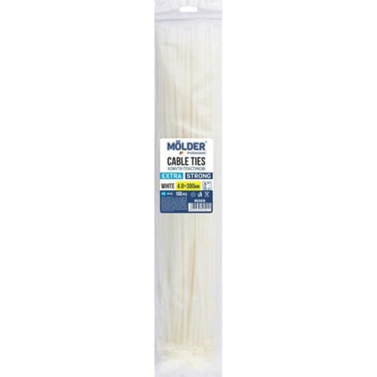 Стяжка Molder MA26438 380 мм 4,8 мм 100 шт