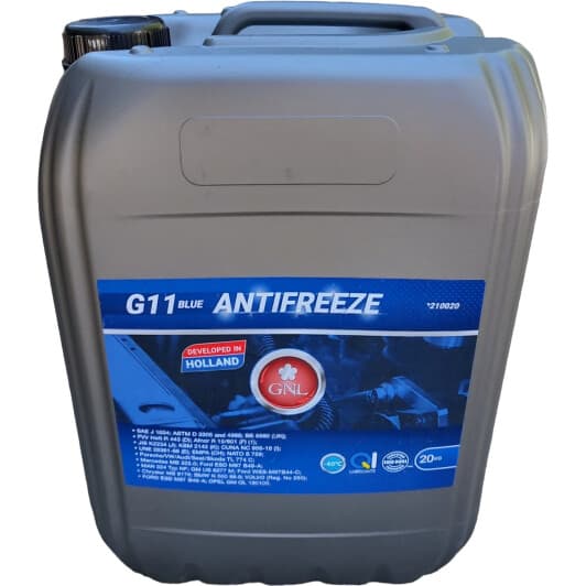 GNL G11 синій -40 °C, 20 л (210020) готовий антифриз