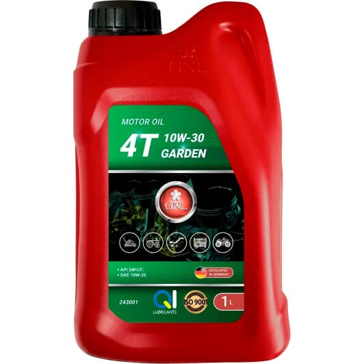Моторное масло 4T GNL Garden 10W-30 полусинтетическое
