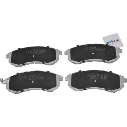 PA-515AF Japanparts Гальмівні колодки для Mitsubishi L200