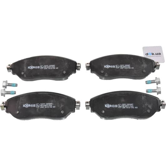 142219 Icer Гальмівні колодки