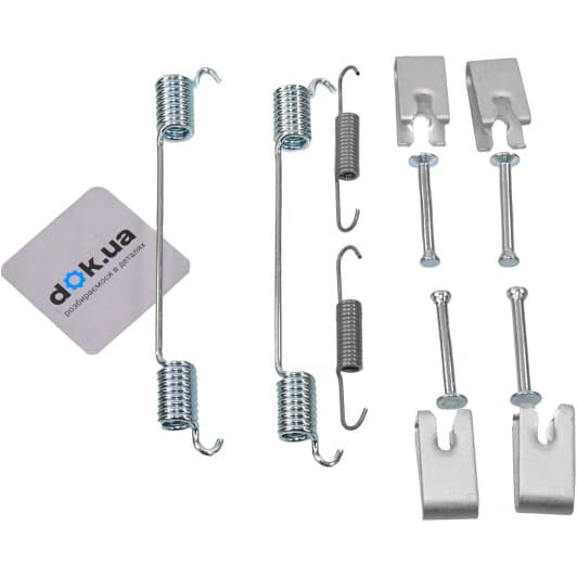 1050883 OJD (Quick Brake) Монтажный комплект барабанных тормозных колодок