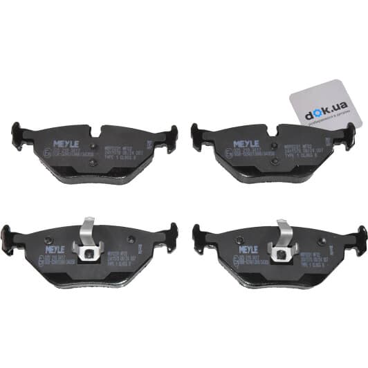 025 219 3417 Meyle Гальмівні колодки