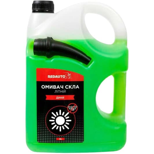 Омыватель стекла Redauto Антимошка летний 0 °С дыня (4 л)