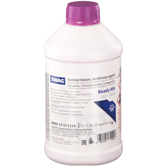 SWAG Ready Mix G12+ фиолетовый -35 °C готовый антифриз