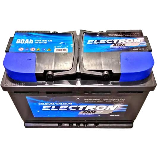 Аккумулятор Electron 6 CT-80-R AGM Start Stop 580901084