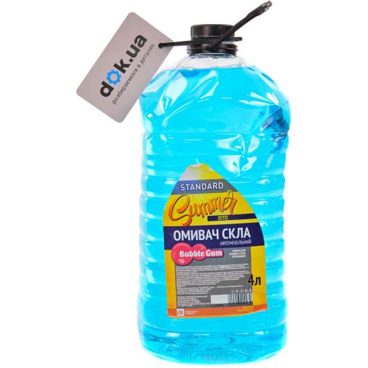 Омивач скла Дорожная Карта Standard літній -5 °С bubble gum (4 л)