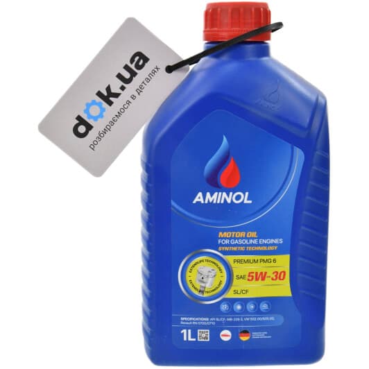 Aminol Premium PMG6 5W-30 (1 л) моторна олива