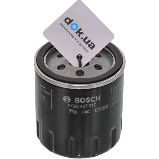 F 026 407 017 Bosch Масляный фильтр